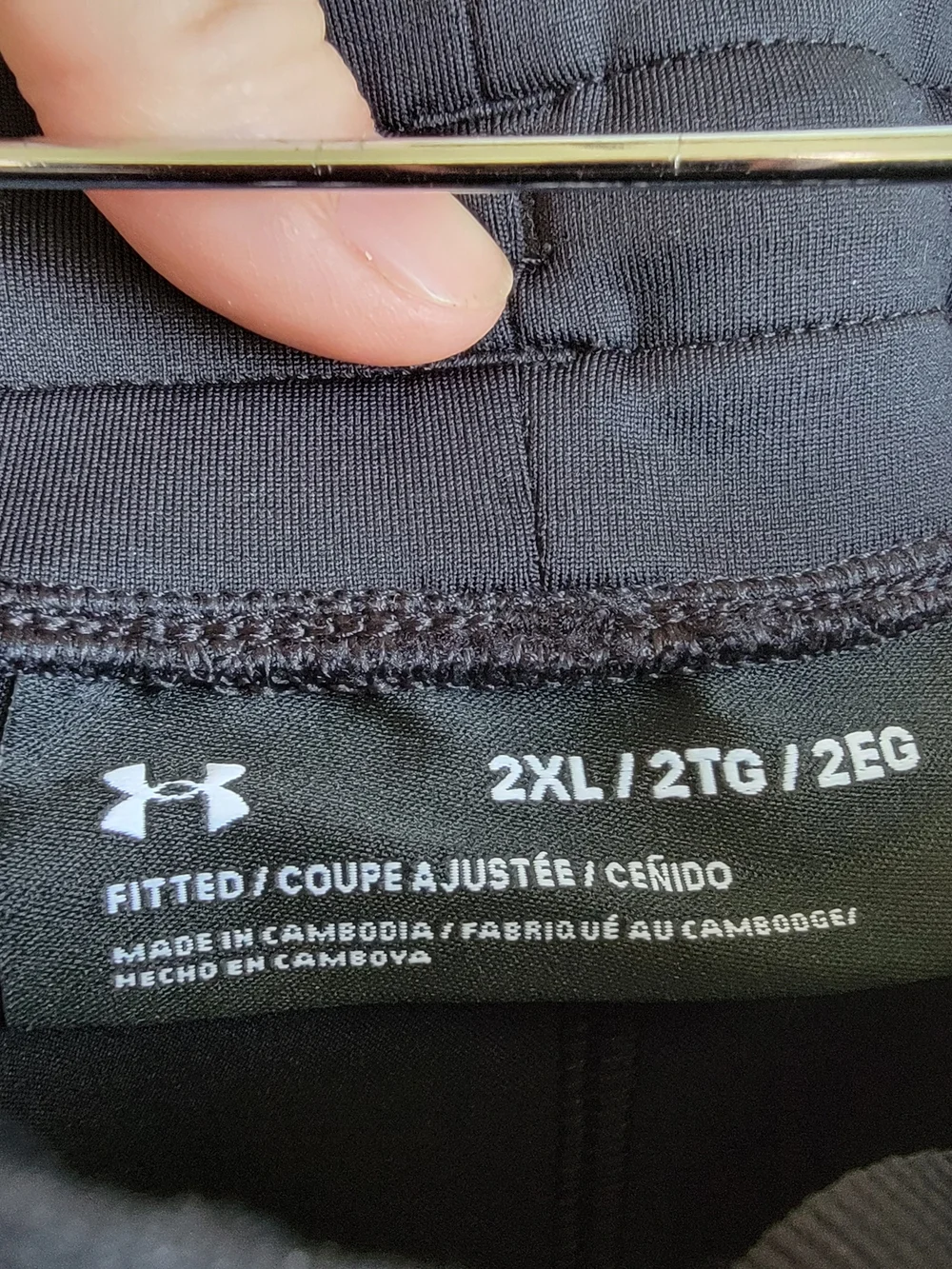Under Armour Black Athletic Unstoppable Joggers Mens - Picture 7 of 12
